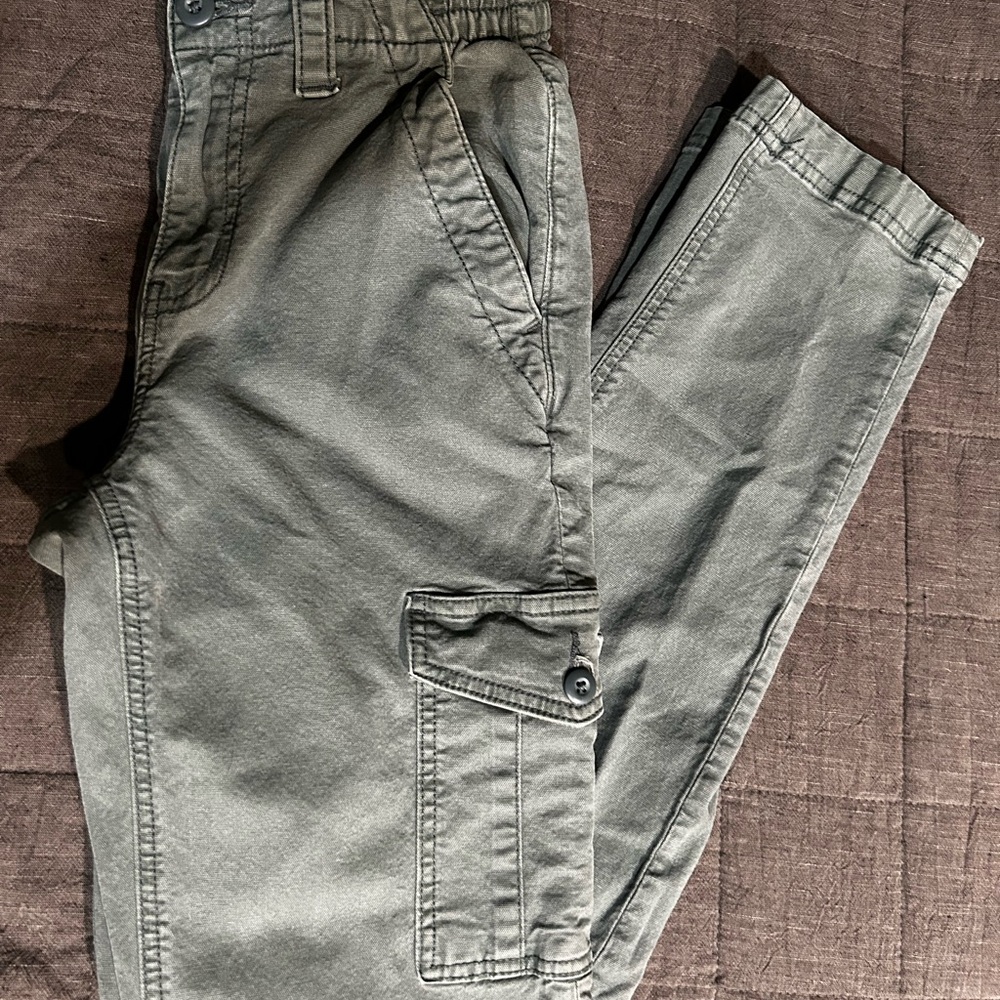Gray Cargo Pants